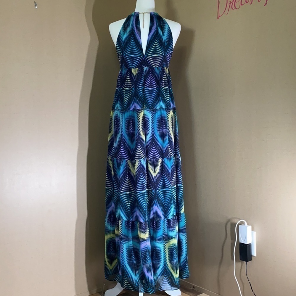 Laundry maxi dress by: shelli Segal size 2 - Picture 5 of 11